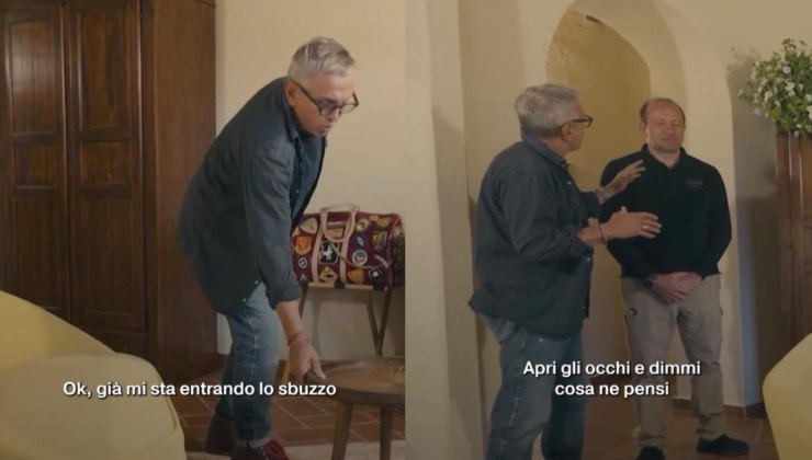 Bruno Barbieri e un albergatore a 4 Hotel