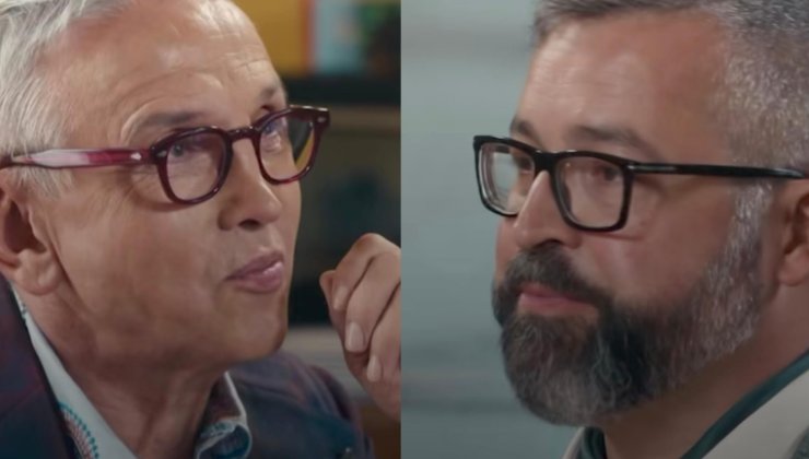 Collage di Bruno Barbieri e un albergatore di 4 Hotel