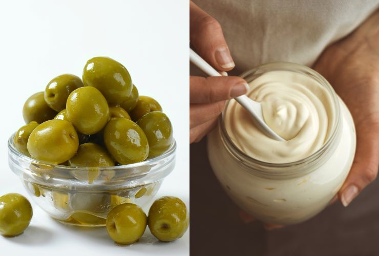 olive, maionese
