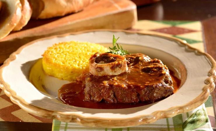 Risotto, osso buco