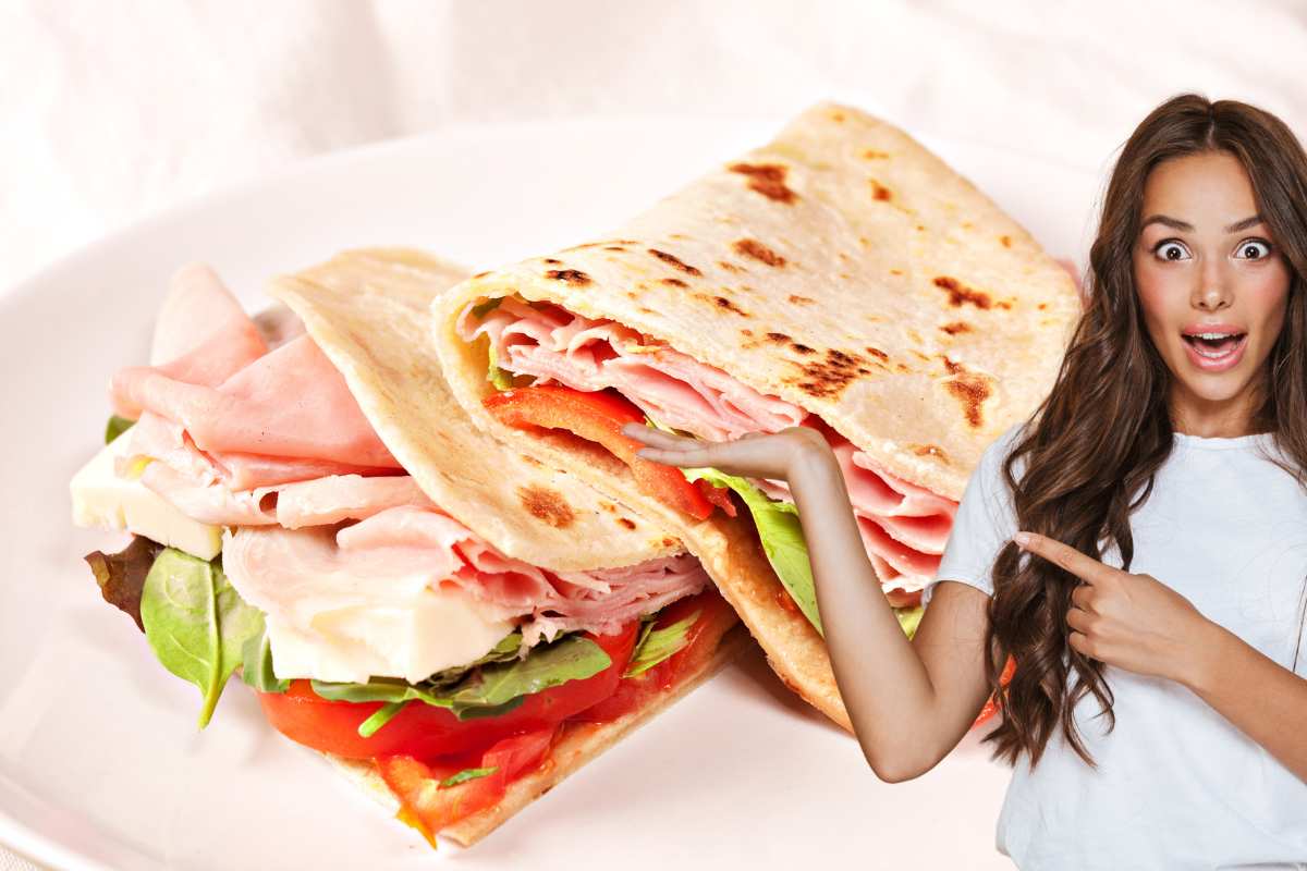 piadine, persona sorpresa ce indica