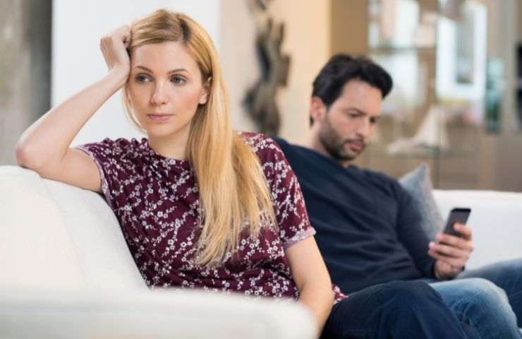 Coppia in crisi non si guarda