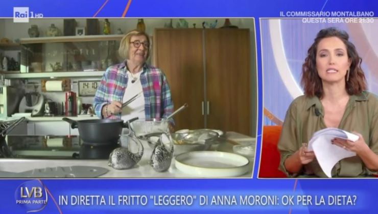 Anna Moroni e Caterina Balivo a La volta buona