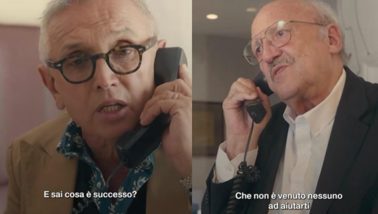 Bruno Barbieri e un protagonista di 4 Hotel
