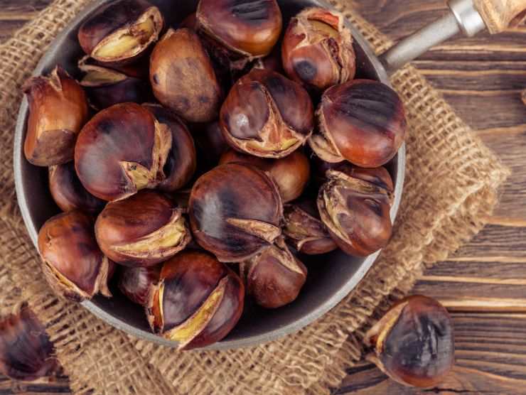 castagne in padella