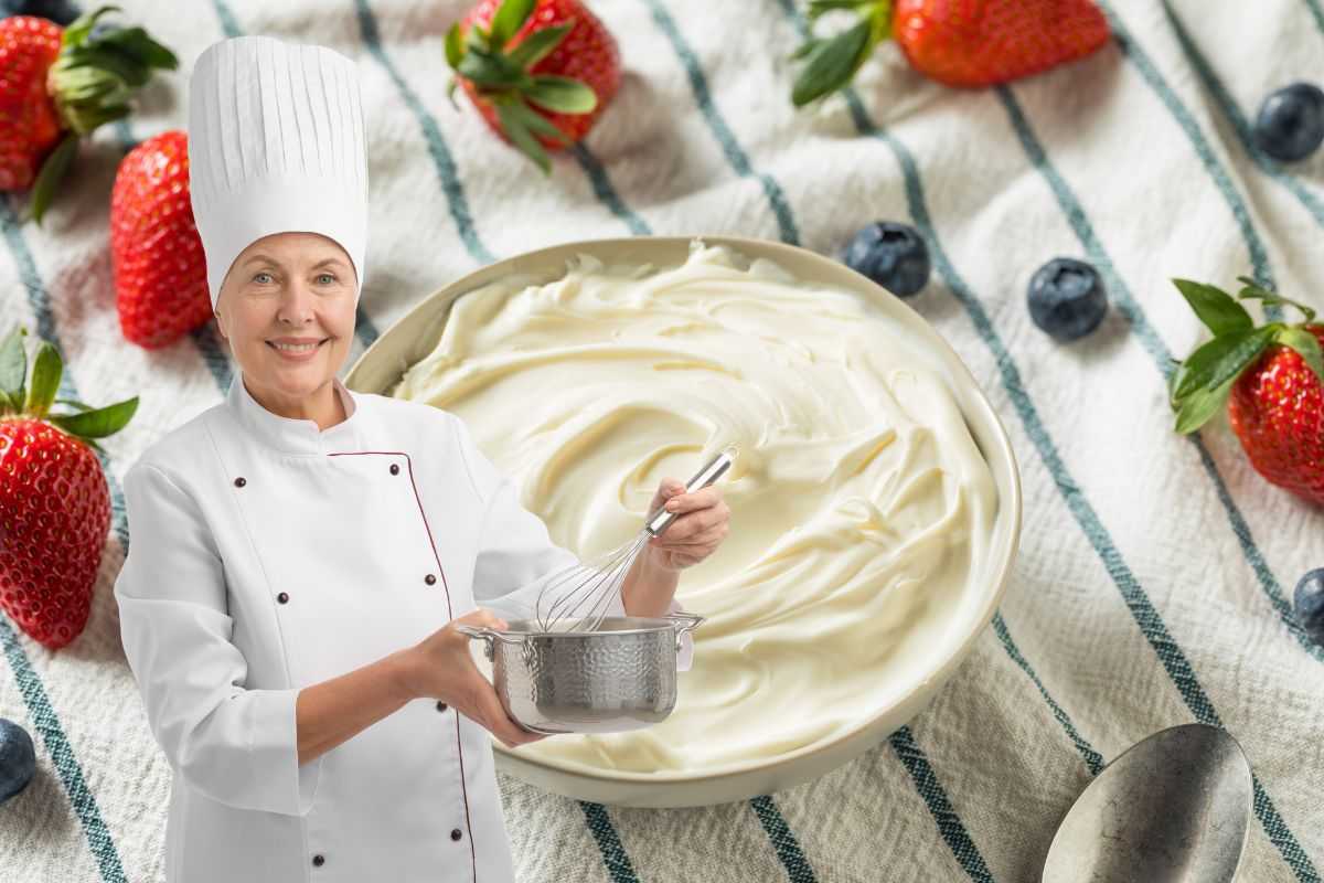 pasticciera e crema al mascarpone