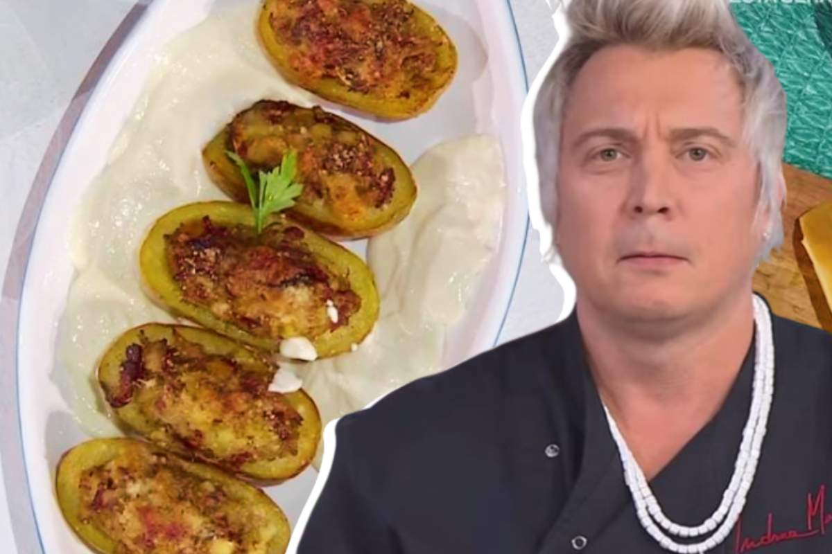 Andrea Mainardi e patate ripiene
