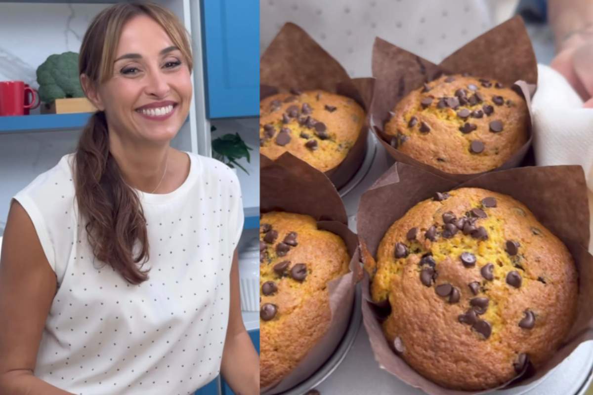 Benedetta Parodi e muffin alla zucca