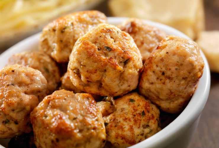piatto di polpette