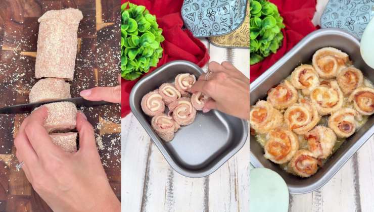 Preparazioni di rotolini di pollo