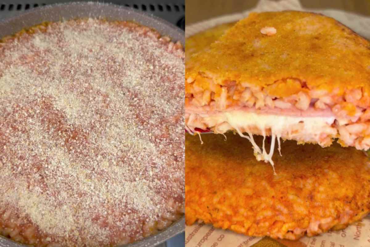 Sformato dir riso in padella