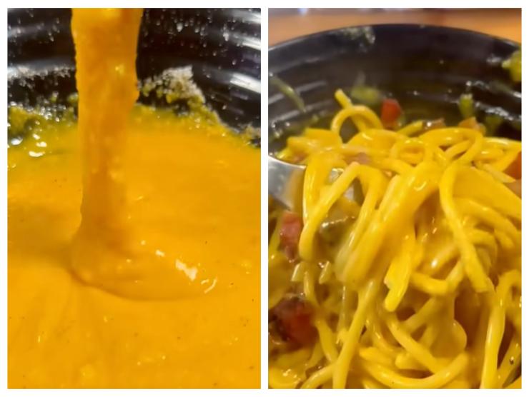 procedimento per la preparazione della carbonara