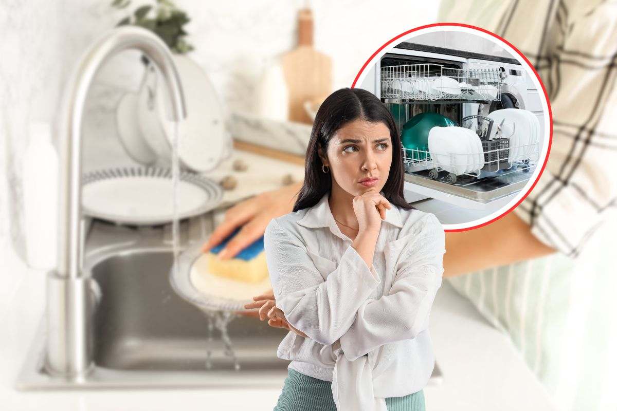In lavastoviglie o a mano, come li lavi i piatti? Di sicuro se fai così risparmi